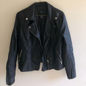 Forever 21 Faux Leather Moto Jacket